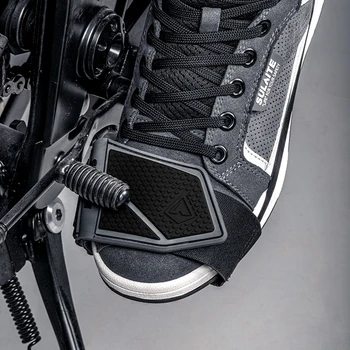 Защитная накладка для мотоциклетной обуви, переносная защитная накладка для ботинок для верховой езды, износостойкие аксессуары для верховой езды.