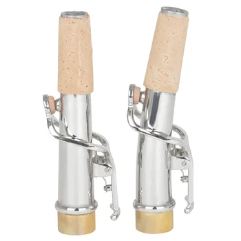 Аксессуары для духовых инструментов сопрано-саксофон прямой гриф / изогнутый гриф два комплекта грифа из латуни диаметром 16,7 мм