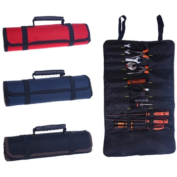 Многофункциональные сумки для транспортировки инструментов Практичные ручки Оксфордские холщовые сумки-рулоны для инструментов 3 цвета Новый футляр для инструментов