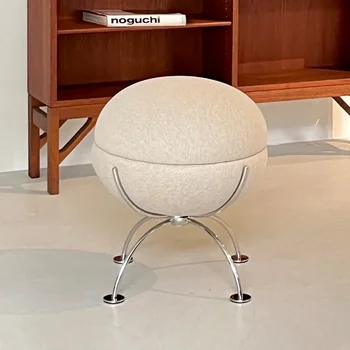 Табурет Space Egg, обеденный стул для макияжа интернет-знаменитостей, современный минималистичный стул с современным дизайном, туалетный табурет
