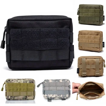 Многофункциональный мини-тактический военный модульный чехол Molle, поясная сумка, камуфляжная повседневная поясная сумка, утилитарные инструменты, чехол для мобильного телефона