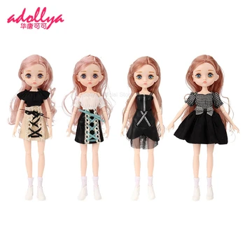 Кукла Adollya BJD Kawaii Princess Set 1/6 BJD Doll Dress Up 3D Eyes Make Up Куклы Игрушки для Девочек Рождественский Подарок На День Рождения