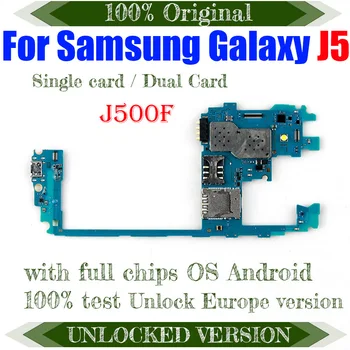 100% Тестовая Версия ЕС Высококачественная Материнская плата Для Samsung Galaxy J5 J500F Материнская Плата, Для Samsung Galaxy J5 J500F Логическая Плата