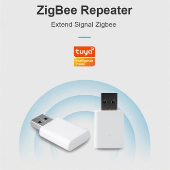 Расширитель Ретранслятора Сигнала Tuya ZigBee Smart Life Датчики Zigbee Расширяют Сетку на 20-30 М Home Smart Life Работает С Интеллектуальным Шлюзом ZigBee