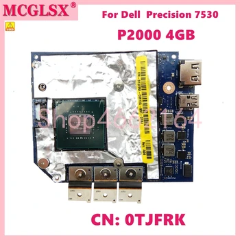 Видеокарта P2000 4GB N18P-Q3-A1 CN: 0TJFRK Для Материнской платы ноутбука Dell Precision 7530 Бесплатная Доставка Используется