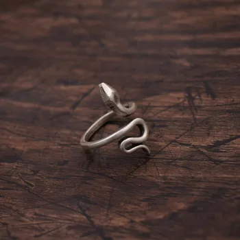 Кольцо со змеей в готическом стиле, змея-викинг, готические языческие украшения для женщин, подарок SanLan 15 шт./лот