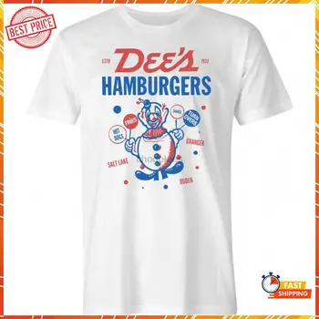 The Dee Burger Clown Dees Hamburgers - Классическая футболка Унисекс На лето