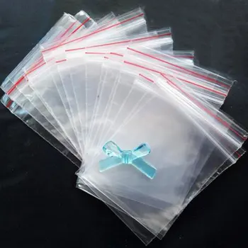 250 шт. / упак. прозрачные полиэтиленовые пакеты на молнии, закрывающийся пластиковый пакет для розничной упаковки, полиэтиленовый самоуплотняющийся пакет на молнии, пакеты для упаковки ювелирных изделий