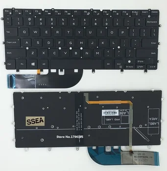 SSEA Новая подсветка клавиатуры в США для Dell Inspiron 13 7000 7347 7348 7347 7352 7359 Клавиатура ноутбука Английский