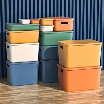 Ящик для хранения, многофункциональный ящик для хранения, сортировка мусора, пластиковая корзина для хранения, предметы первой необходимости в общежитии UBSE1134