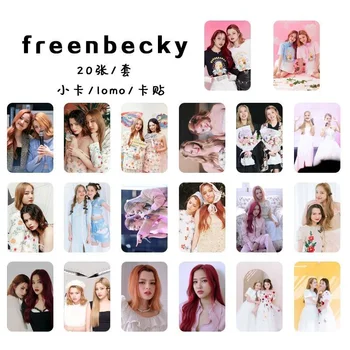 Freenbecky Тот же набор красивых фотоальбомов с 20 маленькими перламутровыми карточками в каждом наборе