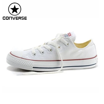 Оригинальная классическая парусиновая обувь для скейтбординга Converse унисекс Нового поколения с низким берцем Sneakser