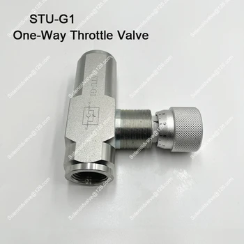 STU-G1/4 STU-G3/8 G1/2 STU-G3/4 STU-G1 Гидравлическая Односторонняя Дроссельная заслонка Клапан регулировки скорости Клапан регулирования скорости