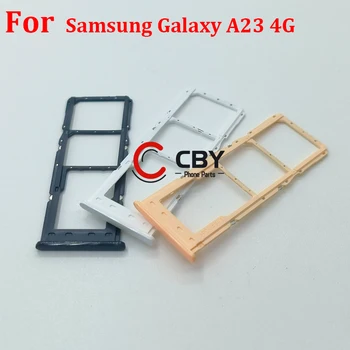 Для Samsung Galaxy A23 A235F Слот для sim-карты, держатель лотка для чтения sim-карт, разъем для чтения sim-карт