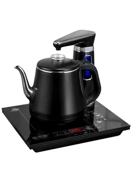Полностью автоматический чайник, электрический чайник, специальный чайный столик для перекачки, встроенный бытовой чайный сервиз кунг-фу с одним горшком