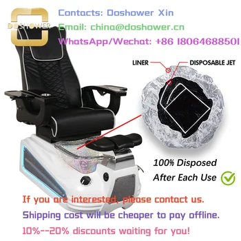 Одноразовый реактивный лайнер для спа-педикюрного кресла Jet Air для педикюрного кресла, производство 100% одноразовых форсунок