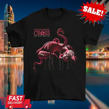 Новая рубашка The Very Best of Christopher Cross Классического черного цвета Унисекс S-5 XL BY735 с длинными рукавами