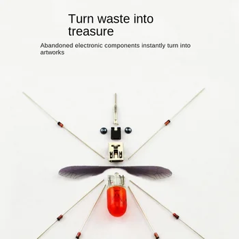 Небольшое производство, небольшое изобретение, материалы для поделок, конкурс студенческих инноваций, электронный робот-насекомое