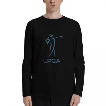 Футболки для гольфа LPGA с длинным рукавом, футболки для тяжеловесов, Блузка, футболка для мальчика, футболки с графическим рисунком, мужские забавные футболки