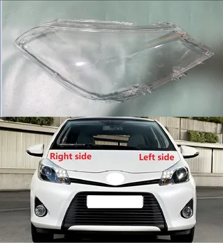 Для Toyota Yaris Зарубежной версии 2012 2013 2014 Крышка фары Передняя линза фары абажур в виде ракушки Замените оригинальное стекло