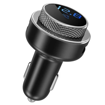 Автомобильный FM-передатчик GC16, Bluetooth-совместимый MP3-плеер с Громкой связью, QC3.0 USB Быстрое Зарядное Устройство, Наружные Личные Автомобильные Запчасти Для Украшения