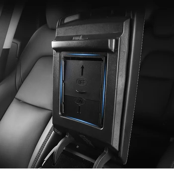 Для автомобиля Tesla Model 3 Y Центральный подлокотник Скрытый ящик для хранения Консоль для хранения Кронштейн Держатель Футляр Коробки Аксессуары для интерьера автомобиля
