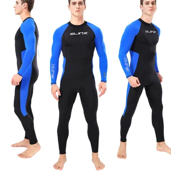 Быстросохнущий гидрокостюм, цельный гидрокостюм с длинными рукавами, купальник на молнии сзади для летних водных видов спорта