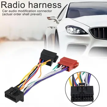 Автомобильный жгут проводов стерео радио ISO Radio Play Plug Автоматический адаптер Жгут проводов Соединительный кабель Loom M5V3