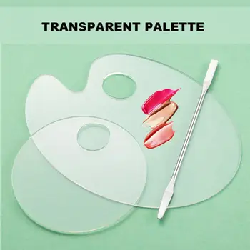 Многоцелевая акриловая палитра Трехмерная Жидкая основа-Тонер Прозрачная гладкая палитра косметики Инструменты для макияжа