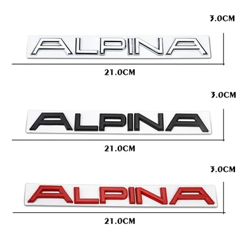 3D Металлическая Автомобильная Наклейка Авто Эмблема Ремонт Логотипа Значок Наклейка Для BMW Alpina M 3 5 6 X1 X3 X5 X6 Z E46 E39 E60 E90 E60 Автомобильные Аксессуары