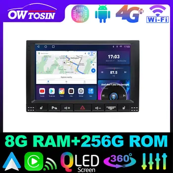 Owtosin QLED 1280*720 P 8 Core 8 + 128 Г Автомобильный Радиоприемник Android 10 Для Volkswagen VW Touareg 7L 2002-2010 GPS Автомобильный плеер Carplay 4G LTE