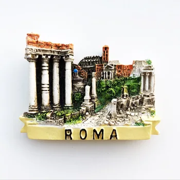 Столица Италии, Римская площадь, исторические места, творческий туризм, Мемориал, украшение дома, магнитная паста для холодильника