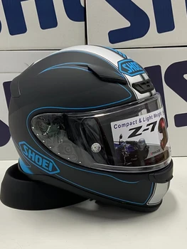 Полнолицевой Мотоциклетный шлем Z7 новая роспись шлема Для верховой езды Мотокросса Мотобайковый Шлем