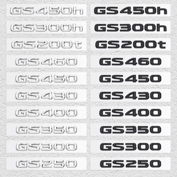 3D ABS Stinger Автомобильный Буквенный Логотип Наклейка На Задний Бампер Значок Авто Эмблема Заднего Багажника Для Lexus GS350 GS400 GS430 GS450 GS200t GS450h