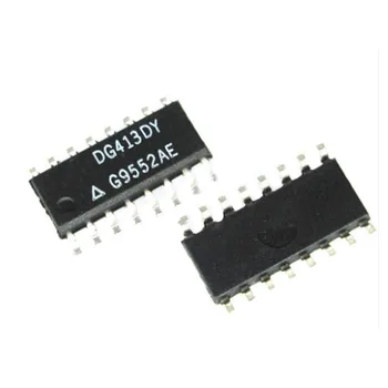 5 шт. прецизионных монолитных аналоговых переключателей Quad SPST CMOS DG413 SOP-16 DG413