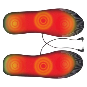 Электронагреваемая Обувь Pad Full Foot Fever Зимняя Грелка Для Ног USB Электронагреваемые Обувные Стельки Нагревательные Стельки для Катания на Лыжах на открытом воздухе