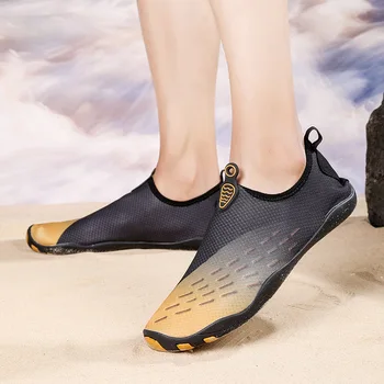 Летняя мужская быстросохнущая водная обувь, женские многофункциональные пляжные носки для йоги босиком, спортивная обувь для плавания в заводи