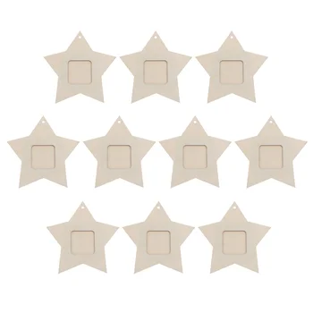 10 ШТ. Фоторамка в форме звезды Настенный Кронштейн Держатель Украшения для ванной Комнаты DIY Подвесной