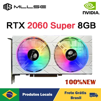 Видеокарта Mllse RTX 2060 Super 8GB GDDR6 256Bit PCIE PCI-E3.0 16x1470 МГц 2176units rtx 2060 super Gaming 8G Видеокарта