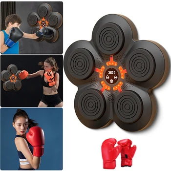 Музыкальная Боксерская Машина BT Link Boxing Target Workout Machine Электронные Музыкальные Боксерские Площадки для Домашних Упражнений Детей и Взрослых