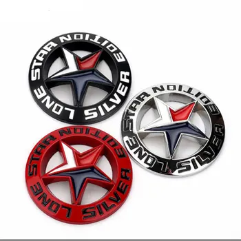 для Jeep Lone Star Texas Модифицированные аксессуары для бездорожья Значок с логотипом автомобиля LoneStar EDITION Металлические автомобильные наклейки