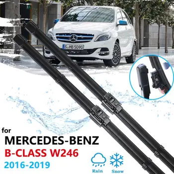 Автомобильные Щетки Стеклоочистителя для Mercedes Benz B-Class W246 2016 ~ 2019 Стеклоочистители Лобового Стекла Автомобильные Аксессуары B-Klasse B160 B180 B200