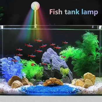 Лампа для аквариума, Вращающийся USB-бак, 360-градусная Живая Черепаха Для аксессуаров, Рыба    