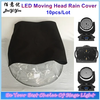 10-кратный зонт от дождя и снега для светодиодного движущегося луча для мытья головы, дождевик из прозрачного хрустального пластика, подходящий для улицы