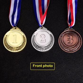 Золотая Серебряная Бронзовая Награда Медаль Победителя Наградной Значок Соревнования на открытом воздухе Призы