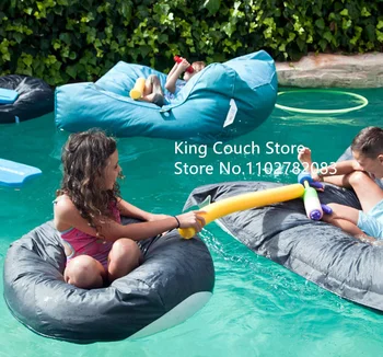 уличная погремушка для бассейна Горячие продажи мебели для помещений Популярный диван-кресло-гигант bean bag для взрослых ленивый диван bean bag