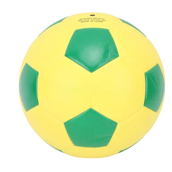 Подростковый футбольный мяч Водонепроницаемый спортивный футбольный мяч с защитой от протечек Подарочный размер 5 Желто-зеленый для выступлений для детей
