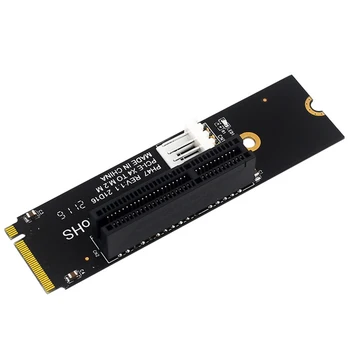 Адаптер преобразования NGFF M.2 в PCI-E 4X, Совместимый с интерфейсом X1 X4 X8 X16 PCI-e, Статическая Упаковка в пакет