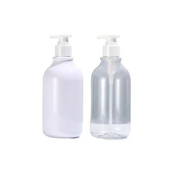 Пластиковая упаковочная бутылка, Белая помпа для лосьона, Круглая сумка для домашних животных, Четырехцветные флаконы, Косметический Контейнер Многоразового использования, 10 шт.