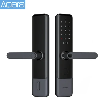 Оригинальный умный дверной замок Aqara N200 с отпечатком пальца и паролем Bluetooth Разблокировка NFC Работает с Mijia HomeKit Miband